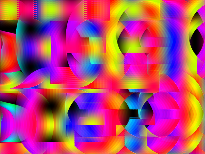 Iridescent Type Field experiment iridescence oscillations typography