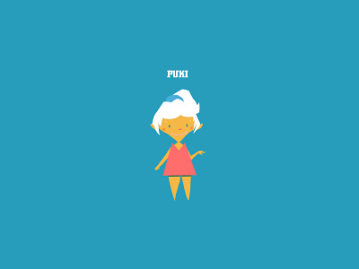 Puki ~ Character Design character character design characterdesign colorful illustration illustrator