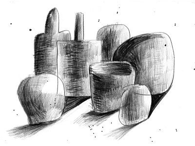 Still Life black and white bnw fine art fine arts fineart illustration illustrator sketch sketchbook still life