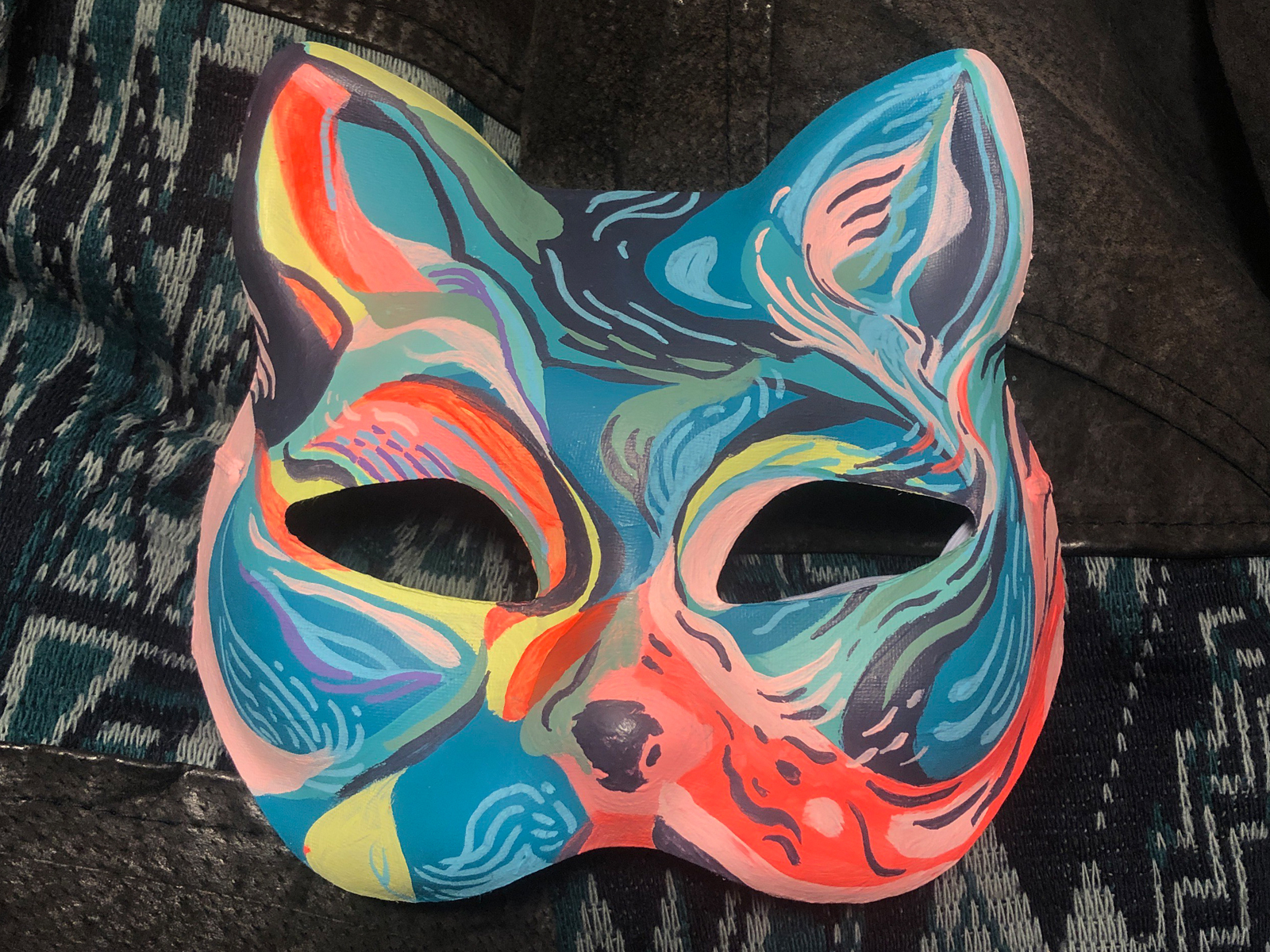 Mask Painting designs themes templates and downloadable graphic