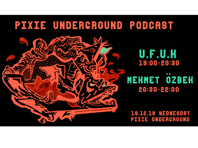 PIXIE Underground Gig Posters 12 colorful gig gig poster gig posters graphic graphic design graphicdesign illustration illustrator pixie pixie underground sketchbook underground