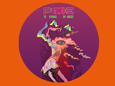 PIXIE Underground Anniversary Stickers 4