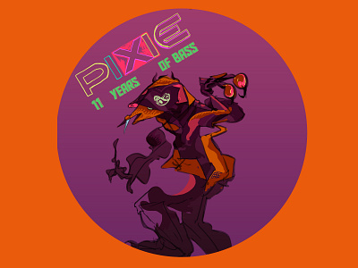 PIXIE Underground Anniversary Stickers 10