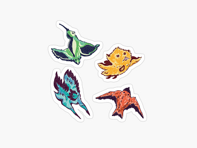 Bird Of Prey Stickers