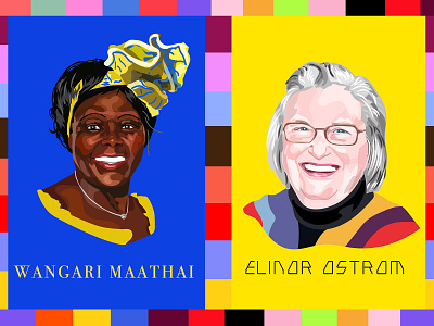 Wangari Maathai / Elinor Ostrom - Women In Exploration Project