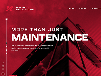 Main X Solutions ui ux web design website