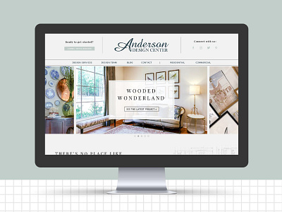 Anderson Website web web design website website concept website design