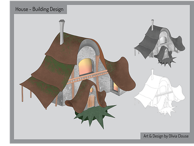 Residential Fantasy-Themed Building Design