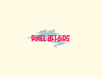 Logo & Animation for »pixel affairs« animation branding corporate design design designer freelance logo logodesign logotype typography visual design