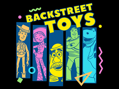 Backstreet Toys backstreet boys shirt shirt design toy story