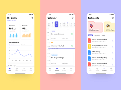 Healthcare mobile app