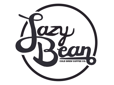 Lazy Bean Coffee Co. design lettering letters typeface typography