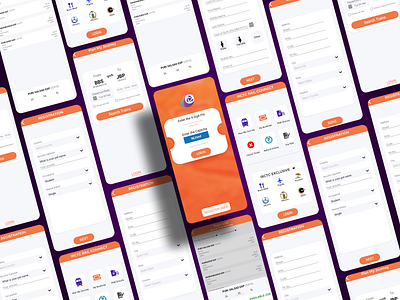 Train Ticket Booking App Redesign