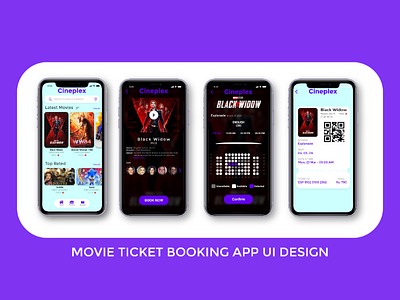 Movie Ticket Booking App UI