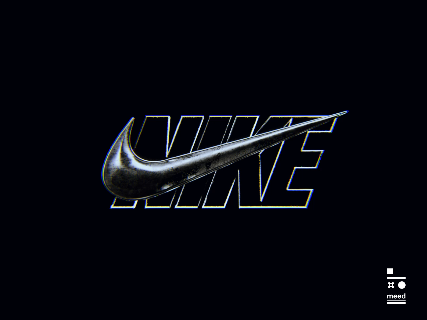 Nike logo Dark by Moorish on Dribbble