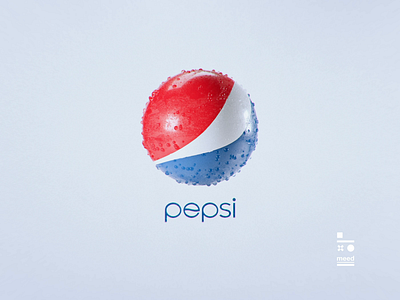 pepsi logo 3d art branding cinema4d logo loop pepsi