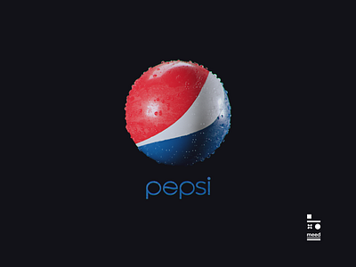 Pepsi logo 3d art branding logo pepsi typography