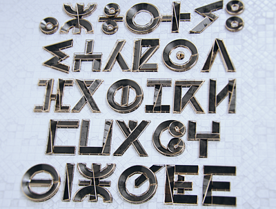 Neo-T.i.f.i.n.a.g.h _the ancient languages 3d art 3d artist alphabets branding c4d cgi concept design illustration typography