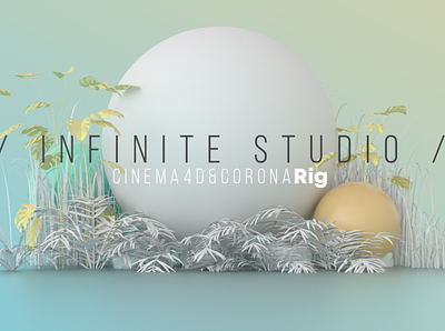 INFINITE_Std Rig / C4D & Corona / FREE 3d art cgi concept corona renderer creative freebies studios
