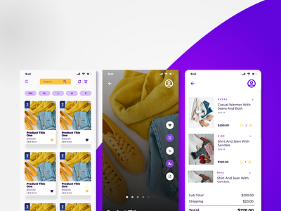 Fashion App Design app app development branding design graphic design illustration mobile app ui ui design