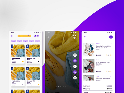 Fashion App Design