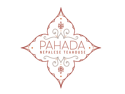 Pahada Nepalese Teahouse Logo Design