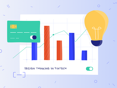 Merge Blog Post Cover app blog post branding design design thinking fintech illustration interface typography ui ux