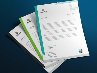 Letterhead Design Template