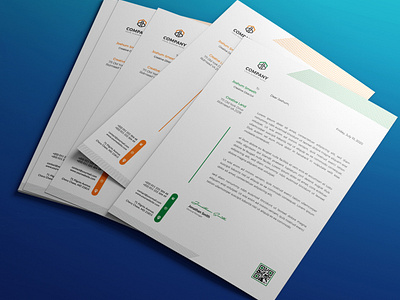 Letterhead Design Template