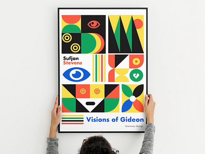 Visions of Gideon Poster. @design