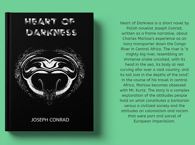 Heart Of Darkness book cover editorial design