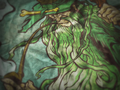 The Pipe Wizard T-shirt gandalf hand international lettering lotr old pipe print retro smoking typography vintage wizard