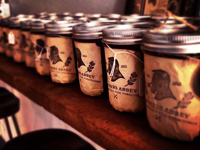 Smokers Abbey | Tobacco Jars : Package Design