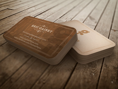 Eric Gainey Pipes | Business Cards