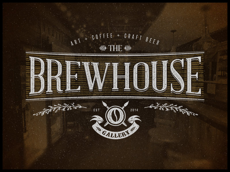 The Brewhouse Gallery Logo by AJ Brockman on Dribbble