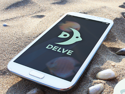 DELVE app biology life marine uxui design