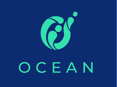 Ocean Logo branding daily logo challenge logo ocean one letter