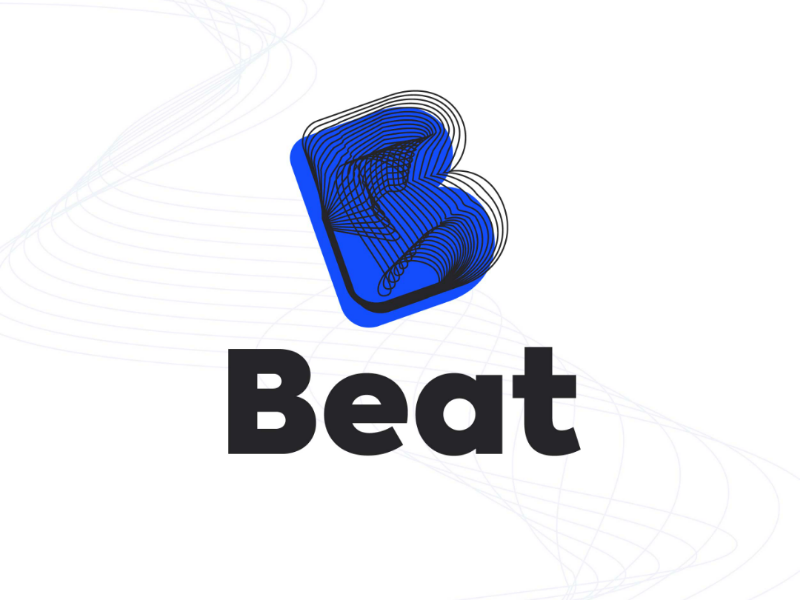 Beat: Streaming Music Startup Logo by Olivia Junghans on Dribbble