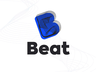 Beat: Streaming Music Startup Logo brand brand identity daily logo challenge logo music startup streaming typography