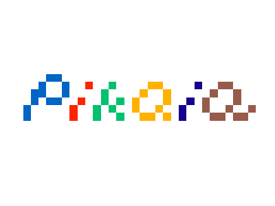 Pikaia Games color choices color colors in progress logo pikaia pikaia games pixel pixels