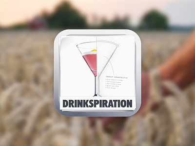 Absolut Drinkspiration App Icon absolut app cocktail drink icon ipad