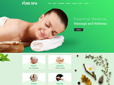 Spa Homepage