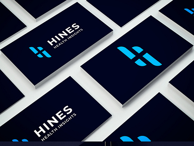 Hines Presentation brand identity branding business card design design flat identity logo logo design minimal minimalist logo design vector