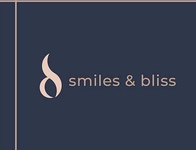 Smiles Bliss v1 Logo Design brand identity branding fitness logo flat icon identity identity design logo logo design logotype minimal minimalist logo design smile