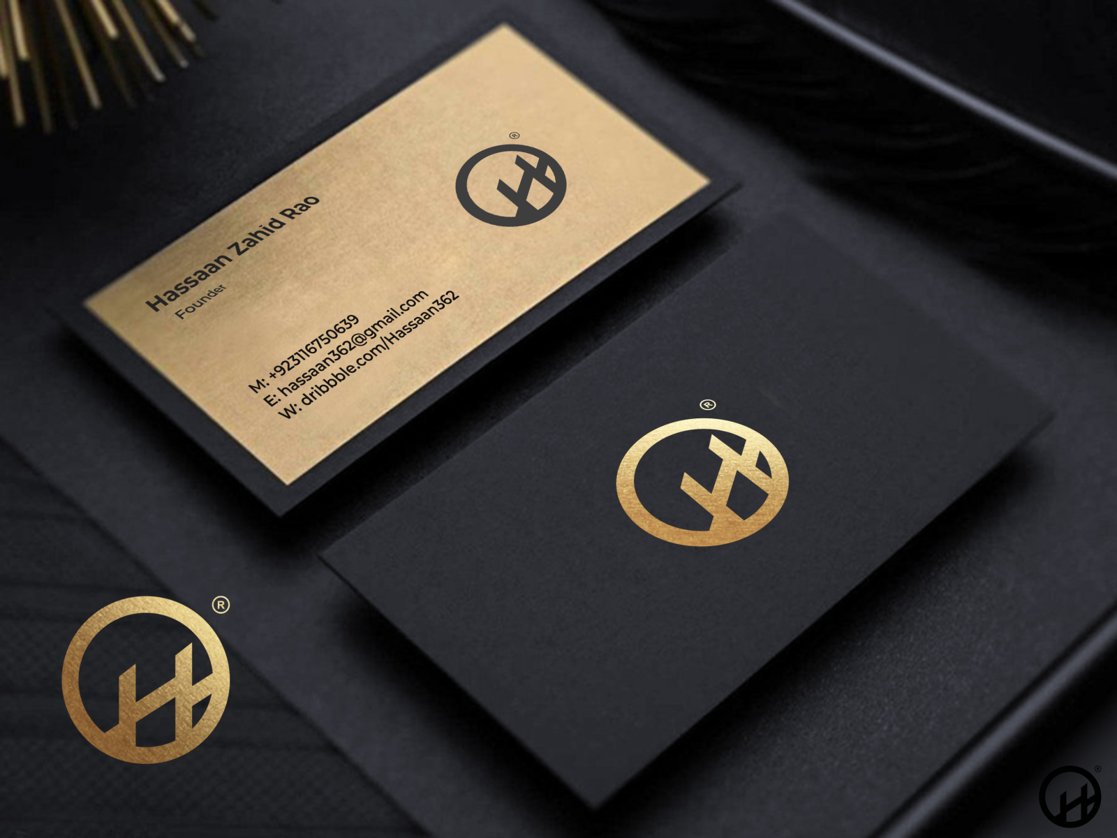 Business logo mockup by HASSAAN on Dribbble