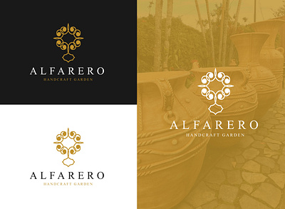 Logo Design for Alfarero Handcraft Garden adobe illustrator brand identity branding design flat icon logo logo design logomark logotype minimal minimalist logo design vector