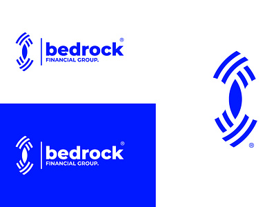 Logo and Brand identity for Bedrock financial group