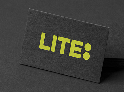 Lite branding businesscard design graphicdesign logo