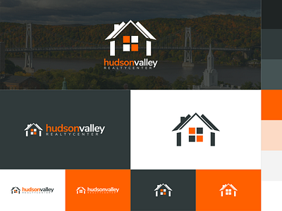 Hudson Valley Realty Center Logo by Attention Digital agency brand brand design branding branding agency business company design design agency digital marketing graphic design logo logo design logo design agency logos responsive design responsive logo small business startup