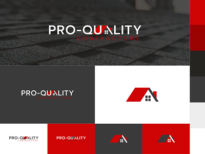 Pro-Quality Contractors Logo by Attention Digital indiana